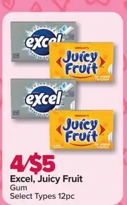 PharmaChoice Gum Select Types 12pc offer