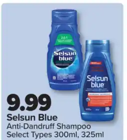 PharmaChoice Selsun Blue Anti-Dandruff Shampoo offer