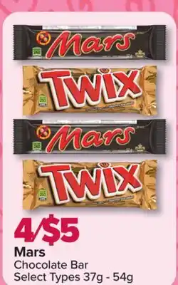PharmaChoice Mars Chocolate Bar offer