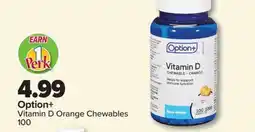 PharmaChoice Option + Vitamin D Orange Chewables offer