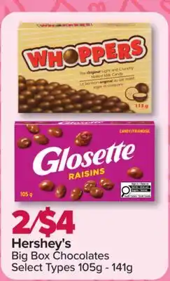 PharmaChoice Big Box Chocolates Select Types 105g - 141g offer