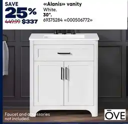 RONA OVE Alanis vanity 30 offer