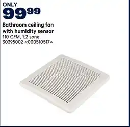 RONA Bathroom ceiling fan with humidity sensor offer