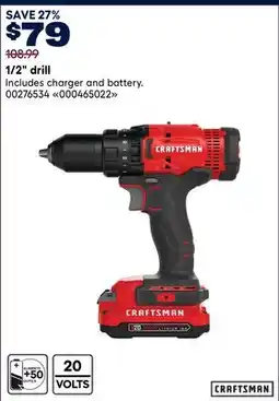 RONA CRAFTSMAN 1/2 drill offer