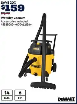RONA DEWALT Wet/dry vacuum offer