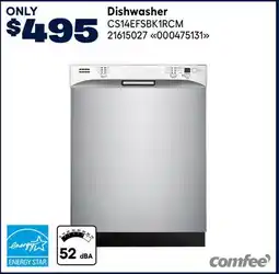 RONA Comfee Dishwasher offer