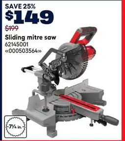 RONA Sliding mitre saw offer