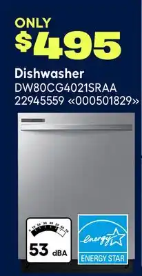 RONA SAMSUNG Dishwasher offer