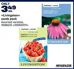 RONA Livingston seeds pack offer