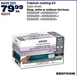 RONA Cabinet coating kit offer