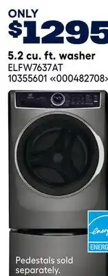 RONA Electrolux 5.2 cu. ft. washer offer