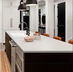 RONA BELANGER Laminates Arctic Snow, 6' BELANGER in-stock laminate kitchen countertops offer