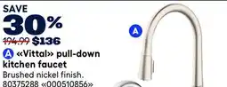 RONA Vittal pull-down kitchen faucet offer