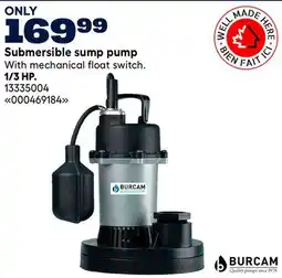 RONA Submersible sump pump offer
