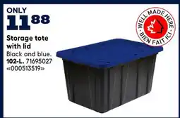 RONA RONA 102-L. Storage tote with lid offer