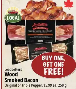 Farm Boy Leadbetters Wood Smoked Bacon offer