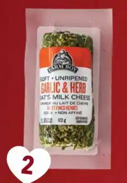 Farm Boy Farm Boy Goat's Milk Cheese offer