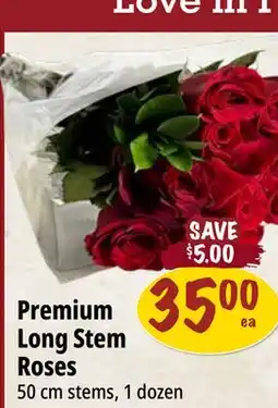 Farm Boy Premium Long Stem Roses offer