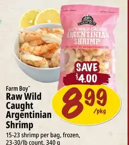 Farm Boy Farm Boy Raw Wild Caught Argentinian Shrimp offer
