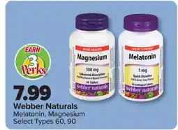 PharmaChoice Webber Naturals Melatonin, Magnesium offer