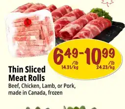 Farm Boy Thin Sliced Meat Rolls offer