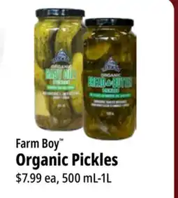 Farm Boy Farm Boy Organic Pickles offer