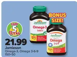 PharmaChoice Jamieson Omega-3, Omega 3-6-9 offer