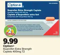 PharmaChoice Option+ Ibuprofen Extra Strength Caplets offer