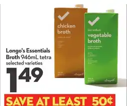 Longo's Essentials Broth offer