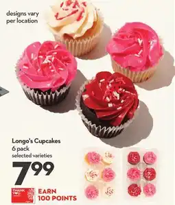 Longo's Cupcakes offer
