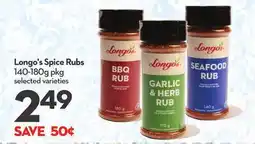 Longo's Longo's Spice Rubs offer