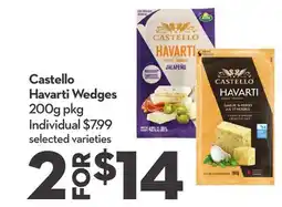 Longo's Havarti Wedges offer