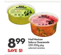 Longo's Mad Mexican Salsa or Guacamole offer