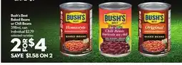 Longo's Bush's Best Baked Beans or Chili Beans offer