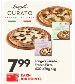 Longo's Curato Frozen Pizza offer