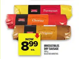 Metro IRRESISTIBLES DRY SAUSAGE offer