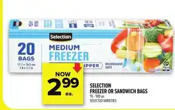 Metro SELECTION FREEZER OR SANDWICH BAGS offer