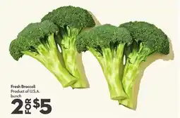 Longo's Fresh Broccoli offer