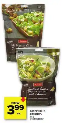 Metro IRRESISTIBLES CROUTONS offer