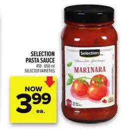 Metro SELECTION PASTA SAUCE offer