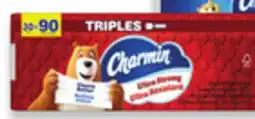 Walmart Charmin bathroom tissue 30 triple rolls offer