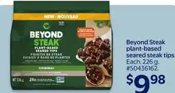 Walmart Beyond Steak plant-based seared steak tips offer