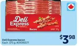 Walmart Deli Express bacon offer