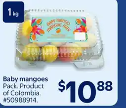 Walmart Baby mangoes offer