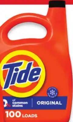 Walmart Tide liquid laundry detergent 83 — 100 loads offer