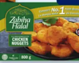Walmart Zabiha Halal frozen breaded chicken nuggets offer