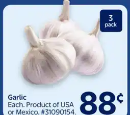 Walmart Garlic offer