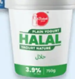 Walmart Baladi halal 3.9% yogurt offer