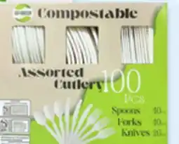 Walmart Go4Green 100-piece cutlery pack offer