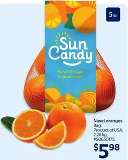 Walmart Navel oranges offer